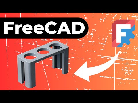 Видео: Я построил эту 3D-модель в FreeCAD всего за несколько щелчков мыши — вот как!