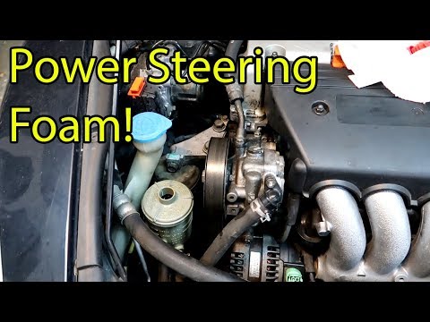 Видео: Усилитель руля, который всегда пенится