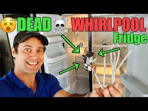 Видео: 😵 Почему этот холодильник Whirlpool не морозит и не охлаждает | Термостат 2198202 | ED5GNDXWD00 ☠️