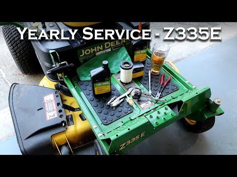 Видео: Полный комплект для технического обслуживания John Deere Z335E — деталь № LG276