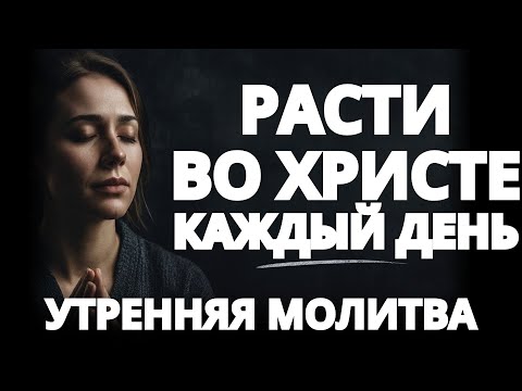 Видео: Господь, помоги мне вырасти в того, кем Ты призвал меня быть — Утренняя молитва