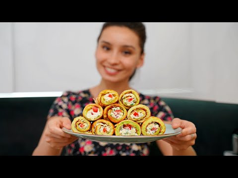 Видео: Эти КАБАЧКИ разлетаются на УРА! Шикарный рецепт из кабачков! Очень вкусные рулетики из кабачков