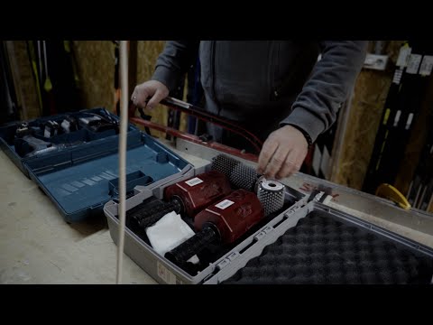 Видео: Роторные щетки для подготовки беговых лыж!