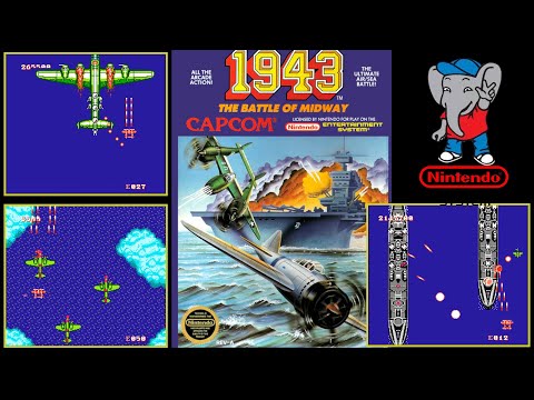 Видео: 1943 - The Battle of Midway (NES / Денди) - Прохождение без урона. НЕ СПЛЮЩЕННАЯ картинка [1080p HD]