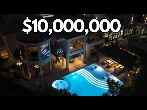 Видео: Экскурсия по РОСКОШНОЙ вилле стоимостью 10 000 000 долларов с японским баром — Jumeirah Golf Esta...