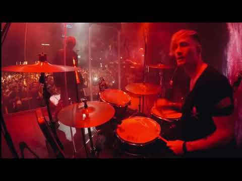 Видео: Джизус - Ты стала просто супер (live drum cam Kyiv  08.08.21)