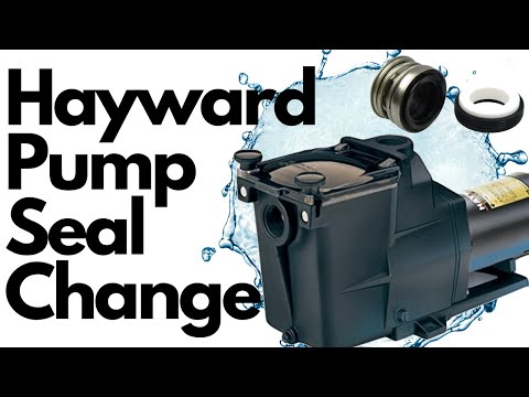 Видео: Как заменить уплотнитель насоса Hayward / Течь в уплотнительном кольце насоса бассейна Hayward?