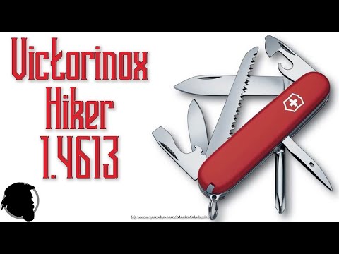 Видео: Обзор Ножа Пешего Туриста Victorinox Hiker 1.4613