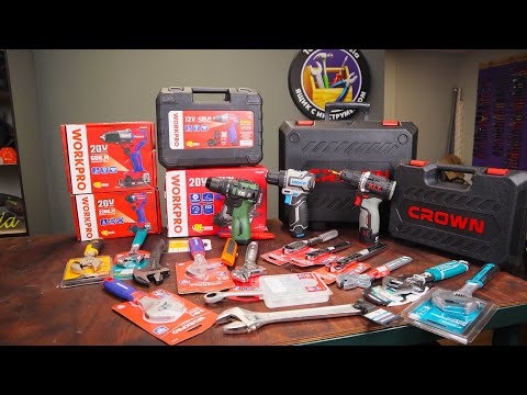 Видео: Акумуляторный инструмент WorkPro Deli ProStormer. Ящик на диване 8