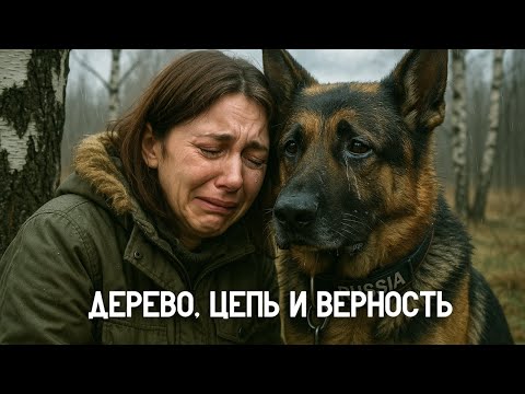 Видео: Она нашла немецкую овчарку К9, привязанную к дереву... То, что произошло дальше, привело всех в шок!