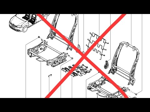 Видео: сиденья на рено логан 2 #глухие