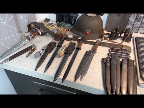 Видео: Очень редкие штыки К98. Very rare K98 bayonets.