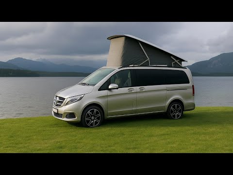 Видео: Обзор Mercedes V klass Marco Polo автодом мерседес марко поло