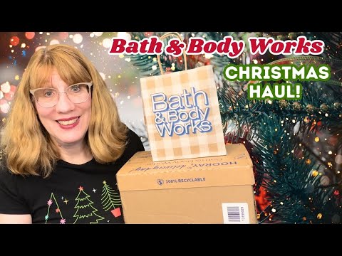 Видео: Рождественский запас товаров от Bath & Body Works!