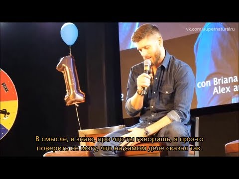 Видео: С субботней Панели Дженсена - Кон в Риме 2019/Джиб10 (рус.суб.)