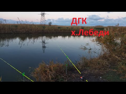 Видео: Рыбалка х.Лебеди- Джерелиевский Главный Коллектор(ДГК) Бетонка(Густера)