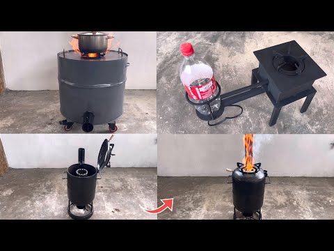 Видео: 3 самые уникальные самодельные дровяные печи, которые ВЫ ДОЛЖНЫ ЗНАТЬ