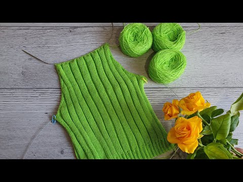 Видео: ТОР 2. Майка с американской проймой. Короткий топ. Часть 1.