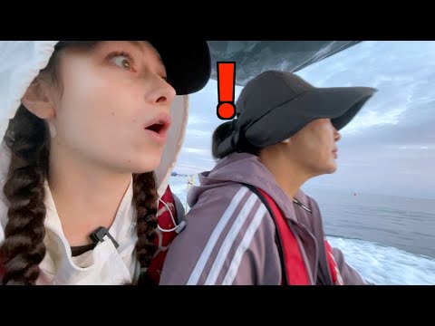 Видео: Моя первая рыбалка с лодки в Восточном море в Корее