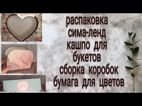 Видео: Распаковка сима-ленд. Товары для мыловарееия|soap| кашпо