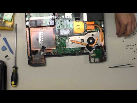 Видео: Чистка системы охлаждения ноутбука Toshiba Satellite A100