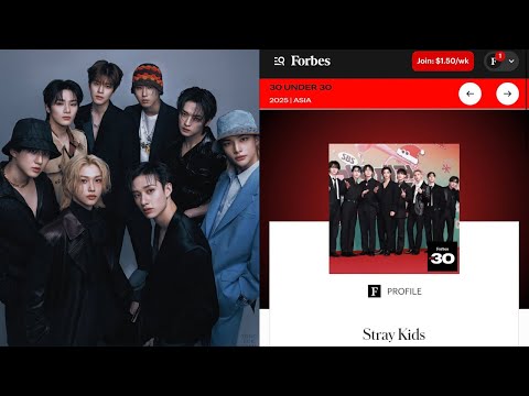 Видео: Stray Kids только что вошли в список Forbes «30 до 30» в Азии 2025 года — и вот шокирующая причина!