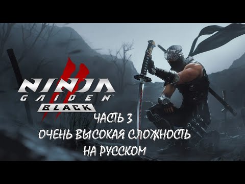 Видео: Ninja Gaiden 2 Black Часть 3 Гэнсин (СЛОЖНОСТЬ VERY HARD) (НА РУССКОМ)