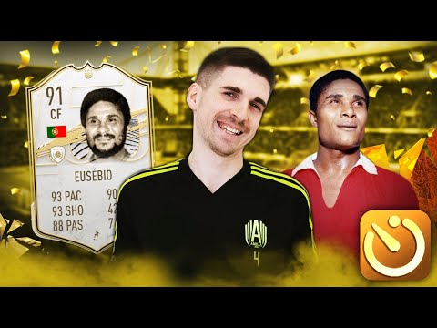 Видео: ЛЕГЕНДАРНЫЙ ЭЙСЕБИО В СОСТАВЕ ЗА 5 МИНУТ FIFA 21