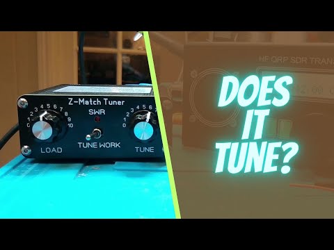 Видео: Хорош ли дешевый китайский QRP Z-MATCH-тюнер?