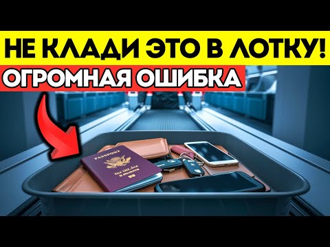 Видео: Не Кладите Это В Лоток! 12 Ошибок, О Которых Авиакомпании Не Хотят, Чтобы Вы Знали