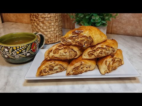 Видео: Када- грузинская выпечка с грецкими орехами! #готовимподомашнему #еда #грузинскаякухня 