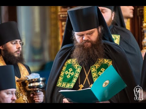 Видео: Слово архімандрита Амвросія (Вайнагія) при нареченні єпископом Згурівським