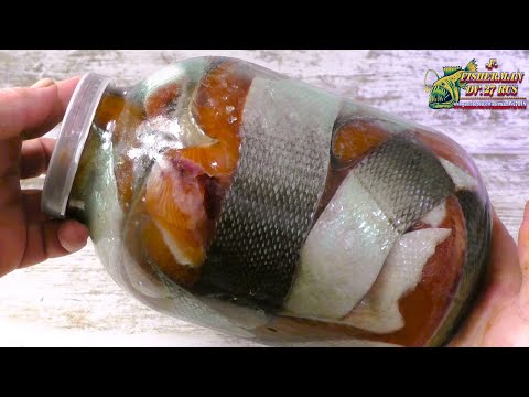 Видео: "Семужка из кеты" Мастер класс по засолке красной рыбы в банках, засолка свежего лосося