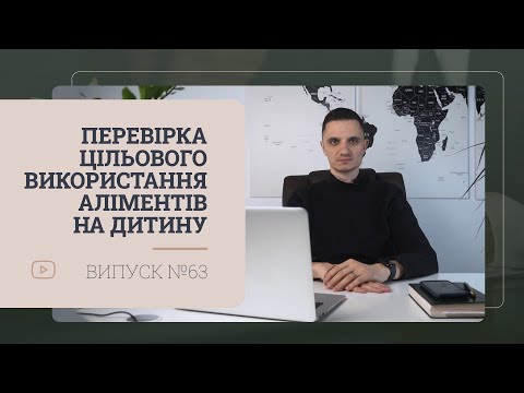 Видео: Перевірка цільового використання аліментів на дитину