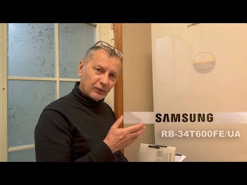 Видео: Холодильник Samsung RB-34T600FE/UA распаковка, настройка.