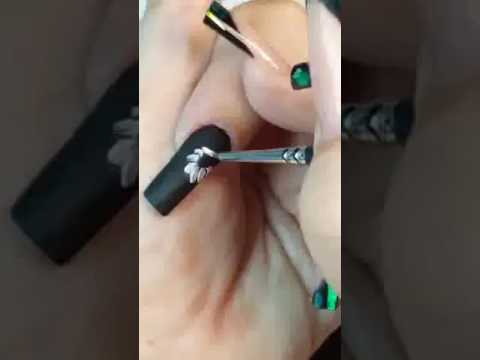 Видео: Юлия Билей – жостово начало только ногти – Часть 3