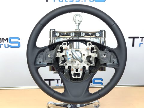 Видео: Самостоятельная перетяжка руля Mitsubishi Outlander, Mitsubishi ASX, Mitsubishi L200