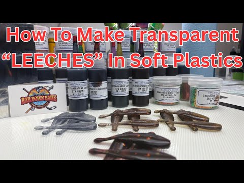 Видео: Как сделать прозрачных «пьявок» из мягких пластиковых приманок #bardownbaits #walleyefishing #sof...