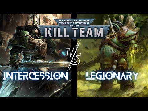 Видео: Заступничество против Легионера | Отчёт о битве Kill Team | S1E17