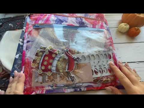 Видео: Папки/конверты для вышивки: как я храню текущие процессы.