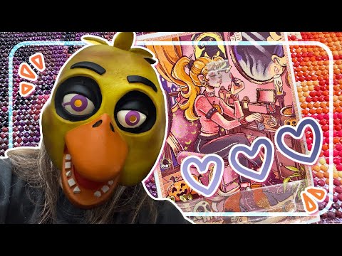 Видео: Либби хоронит меня! + Планы на алмазную вышивку в конце года ✨ Алмазная вышивка после наступления...