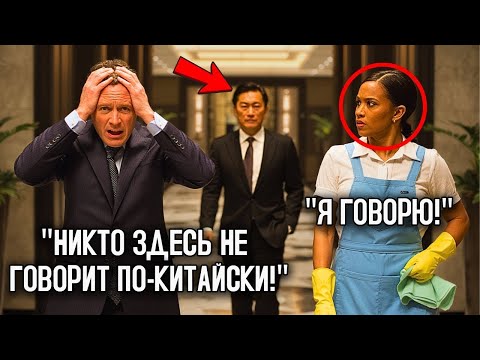 Видео: В Отеле CEO Запаниковал Перед Китайским Миллионером — Пока Бедный Уборщик Не Заговорил На Идеальном…