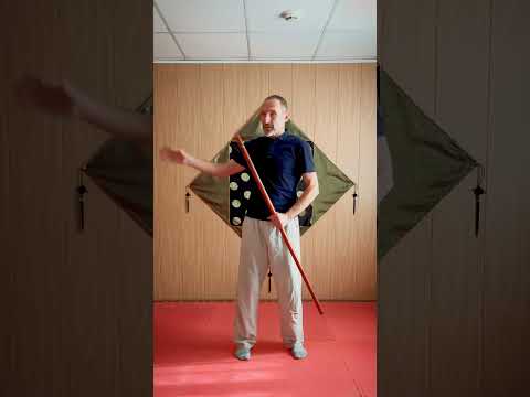 Видео: Шаолиньские восьмёрки с Палкой/Shaolin Eights with Stick (Виктор Лактионов)