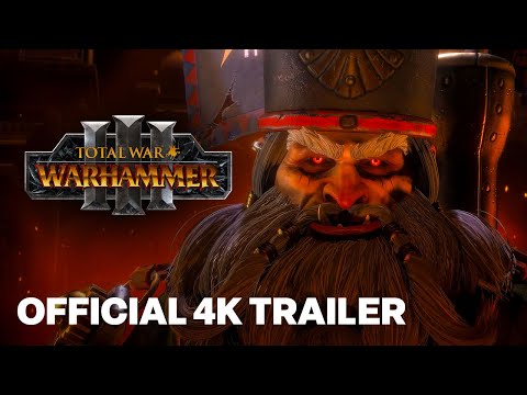 Видео: Total War: WARHAMMER III Кузница гномов Хаоса. Официальный трейлер