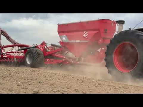 Видео: Первая сеялка VERAS12000ME с системой управления сеялкой Eva-01