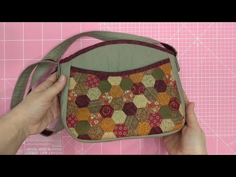 Видео: Пэчворк, который всегда с тобой. Шитьё по бумажными шаблонам.