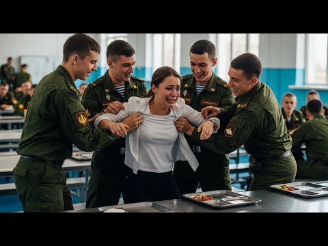 Видео: Пять курсантов высмеяли простую женщину в столовой — но через 30 секунд они пожалели об этом