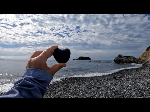 Видео: Приморский край. Хасанский район. Пляж "Черные пески".