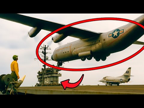 Видео: Фантастический рекорд: С-130 Геркулес, что превзошёл пределы палубной авиации | История авиации