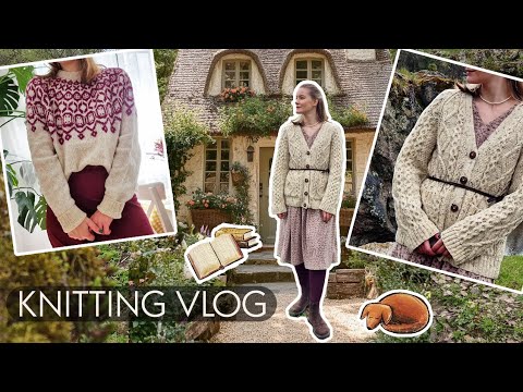 Видео: Knitting vlog. Самоцветы, Granny's cardigan и планы на лето 🌼